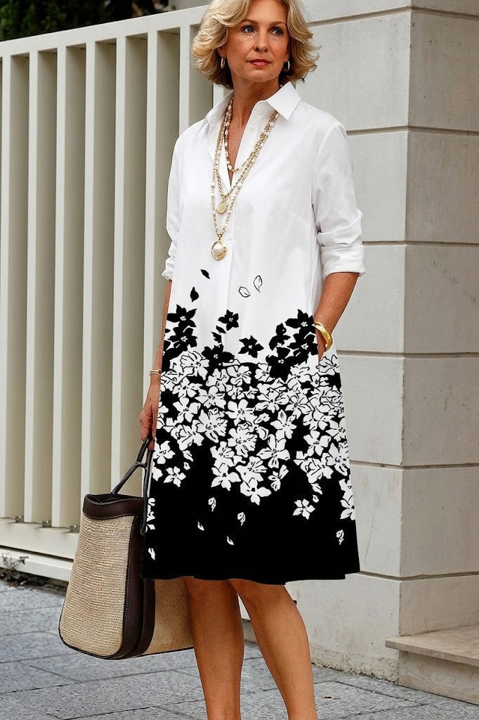 Ruby | Abito midi floreale da donna