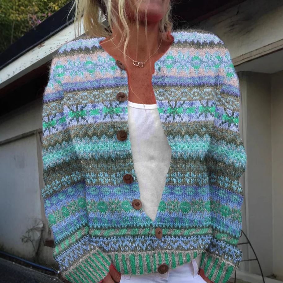 LILA | CARDIGAN BLU