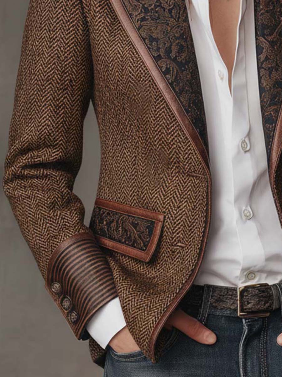 Arabella | Blazer spigato a pannelli da donna - vista 6