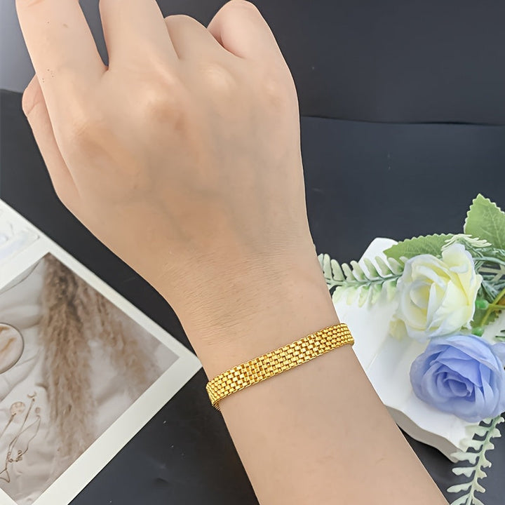 Set collana lunga, bracciale e orecchini