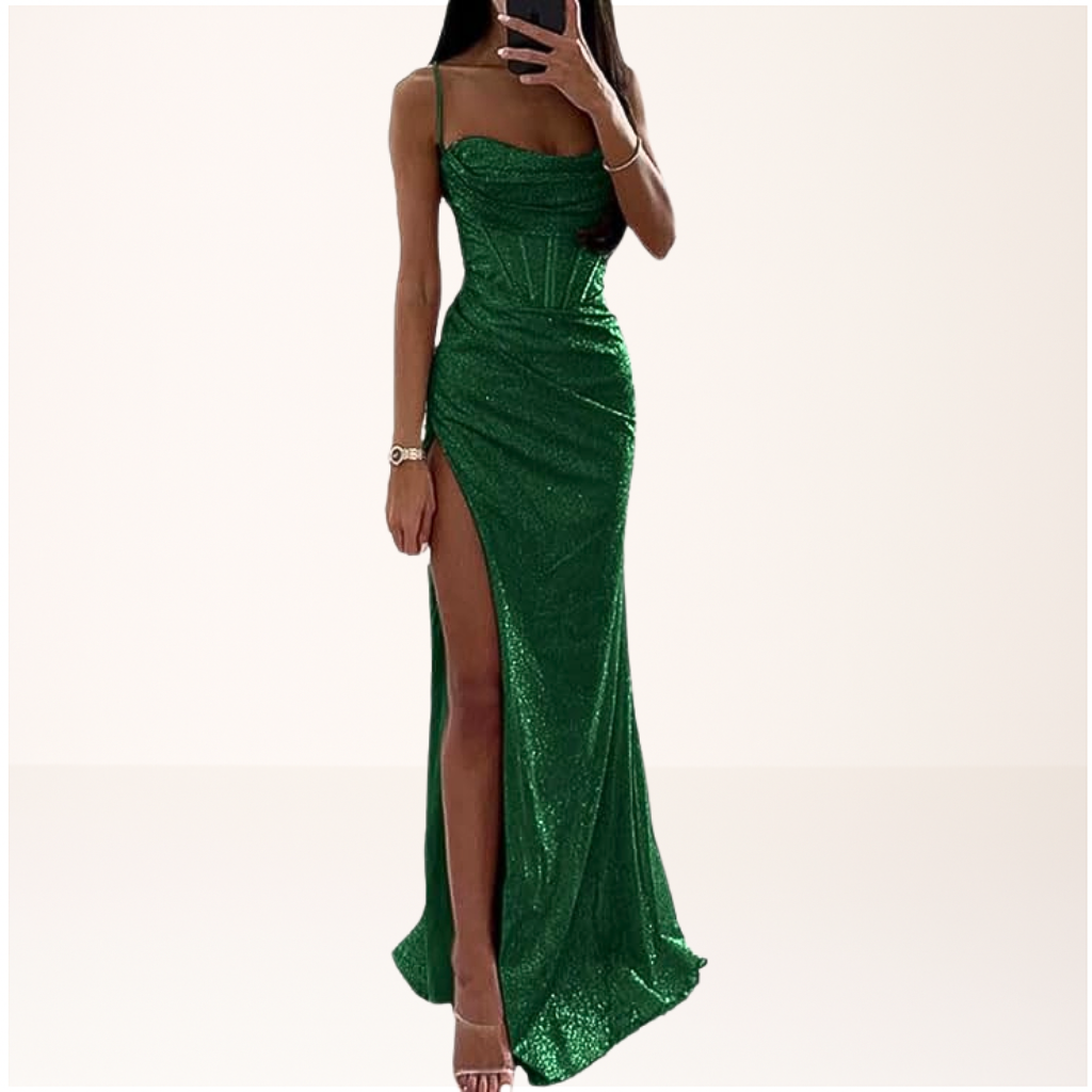 Harryte | Abito Maxi da Sera con Paillettes