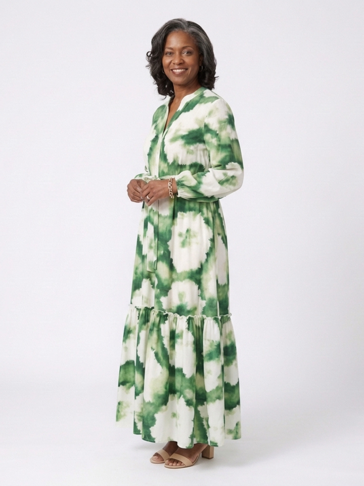 Sabine | Abito Maxi con Cintura in Vita