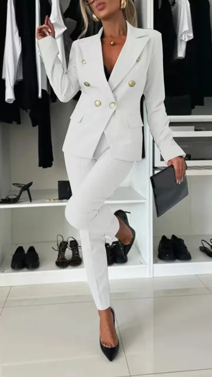 Elenore | Completo blazer doppiopetto