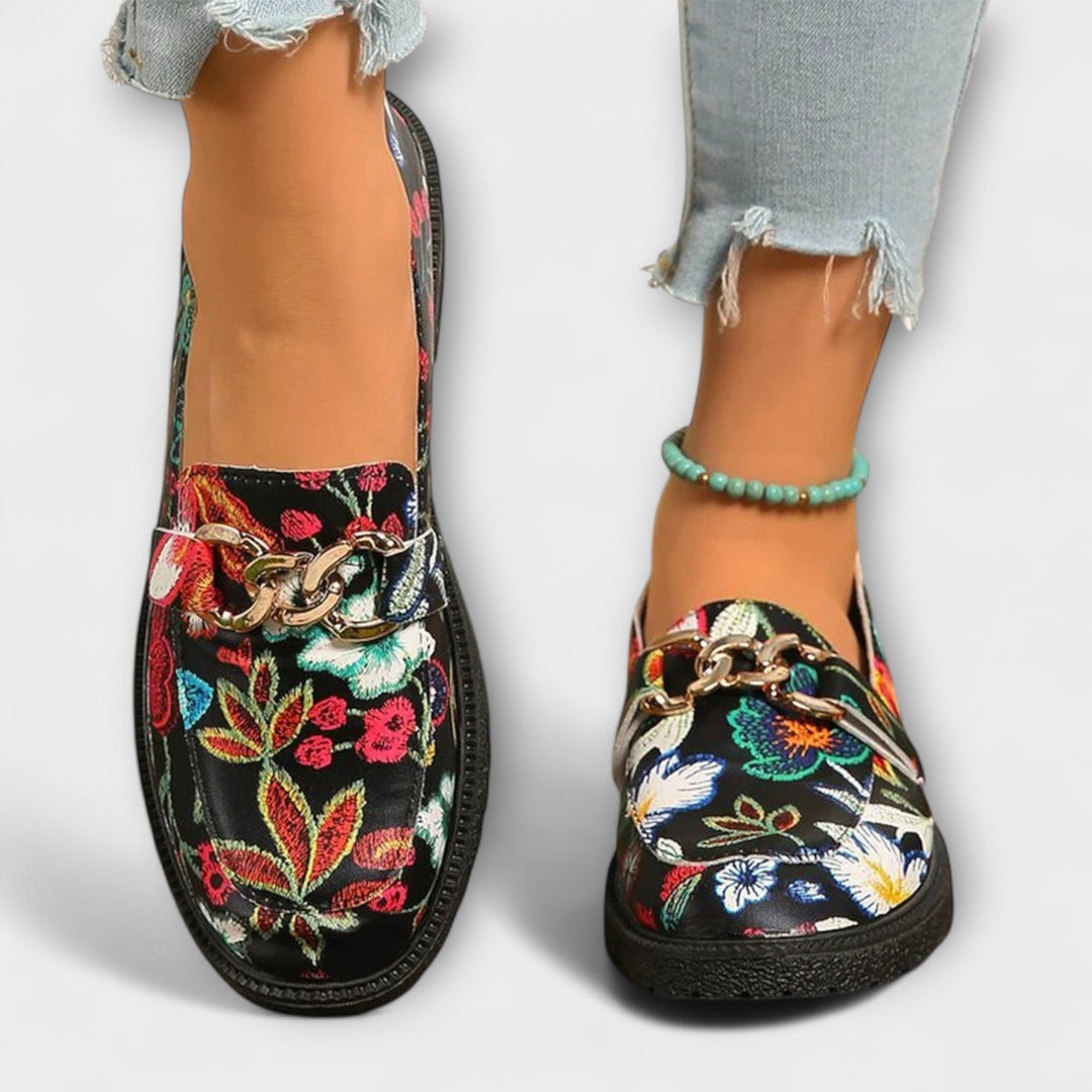 CAMILLE - MOCASSINI MULTICOLORE D&