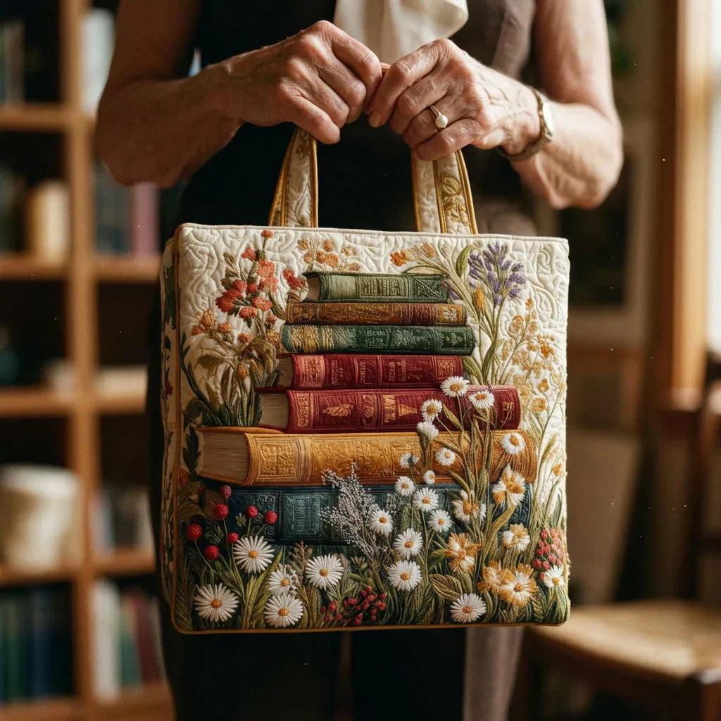 Borsa Artisanal Matelassé - Motivo Floreale