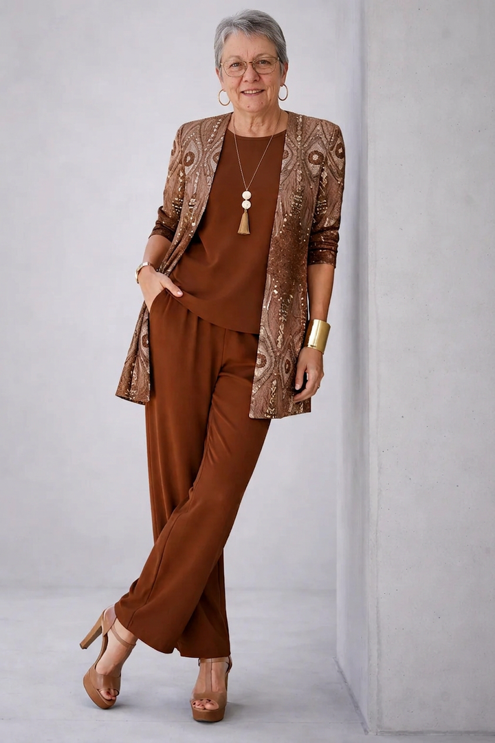 Leslie | Set Tre Pezzi Elegante da Donna