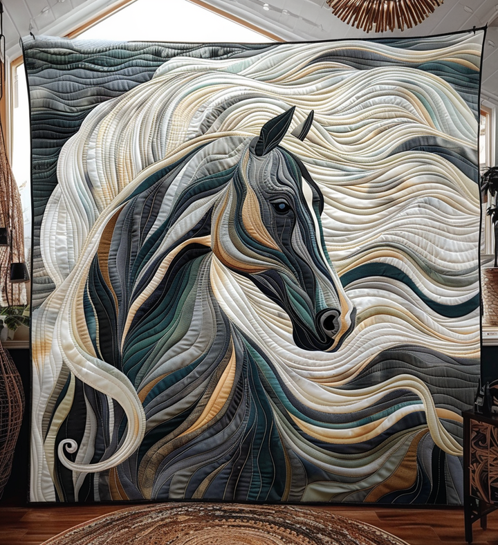 Coperta Trapuntata Horse Grace NCU0DV150