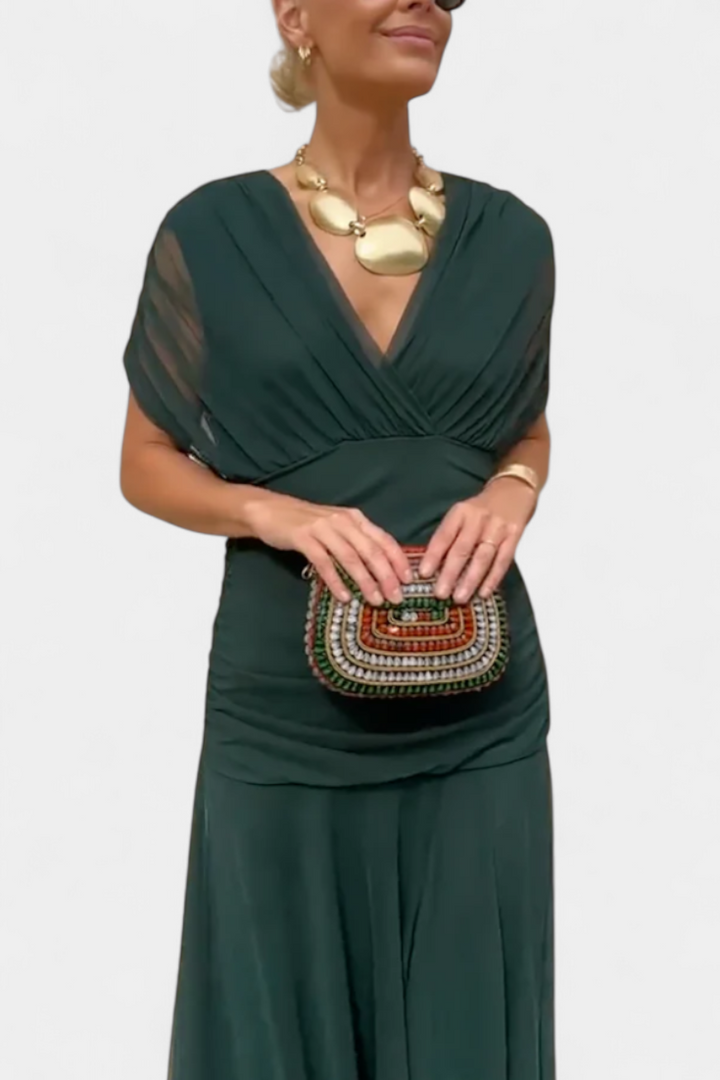 LOWENNA | ABITO ELEGANTE A SPALLE SCOPERTE