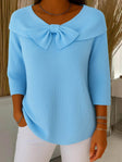 Teresina | Maglione con Fiocco Elegante