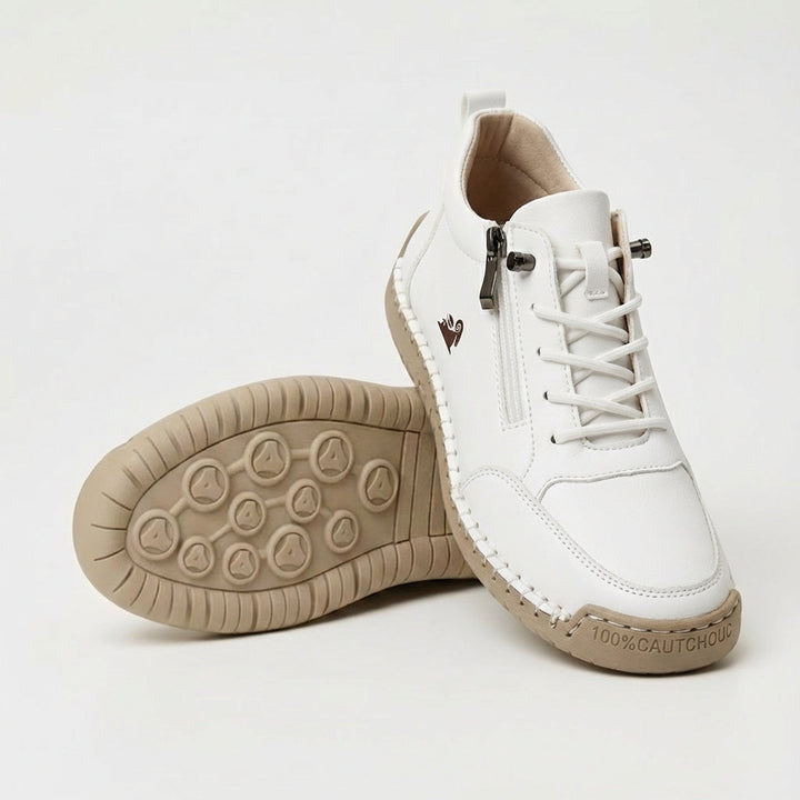 Mila | Scarpe comode con zip laterale