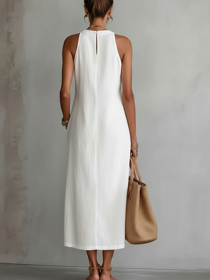 Jimena | Abito Midi in Cotone