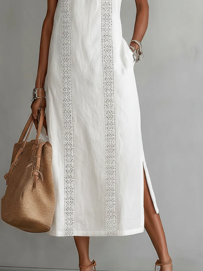 Jimena | Abito Midi in Cotone