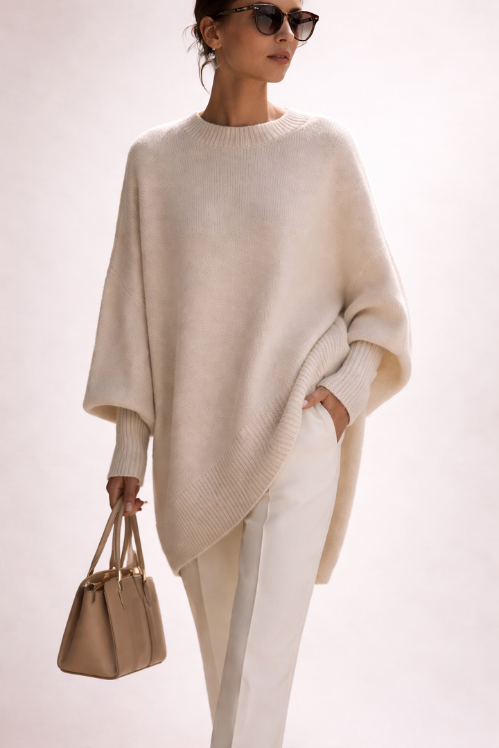 Livia | Poncho-Pullover Oversize