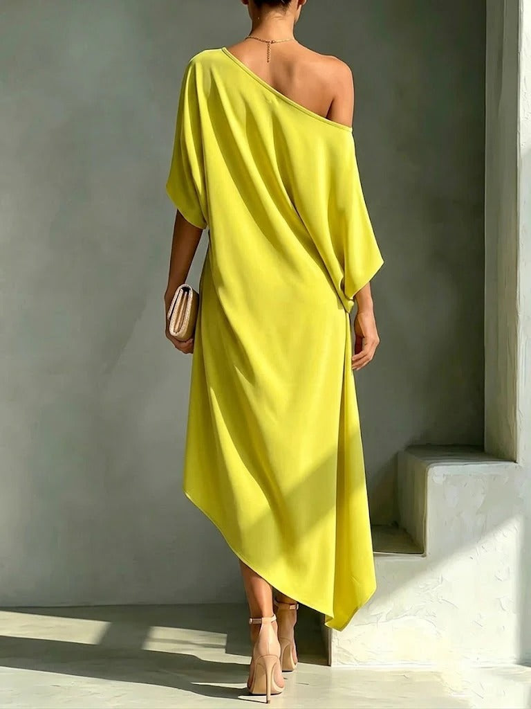Camila | Abito Asimmetrico Elegante
